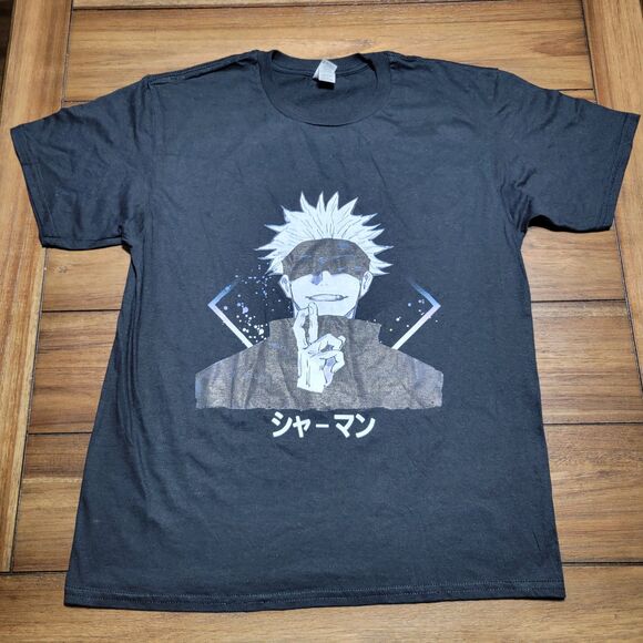 Jujutsu Kaisen SS Black Tee Satoru Gojo - Size Medium - Picture 2 of 4